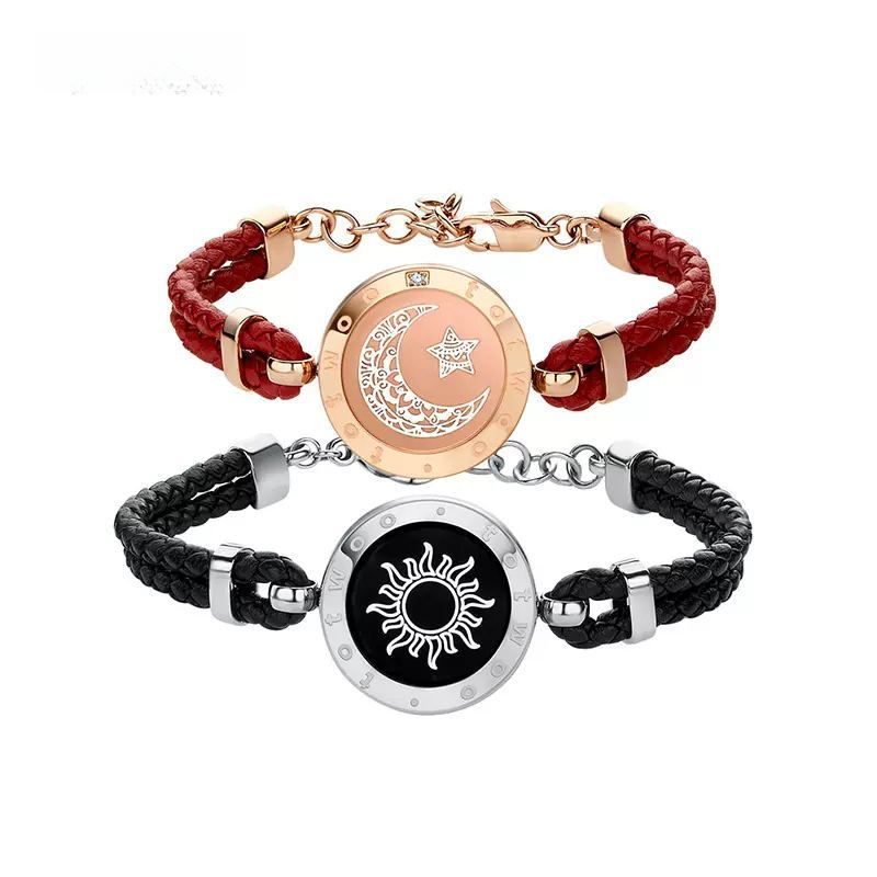 Totwoo Smart Couples Bracelet – Flash & Vibration Long Distance Relationship Gift