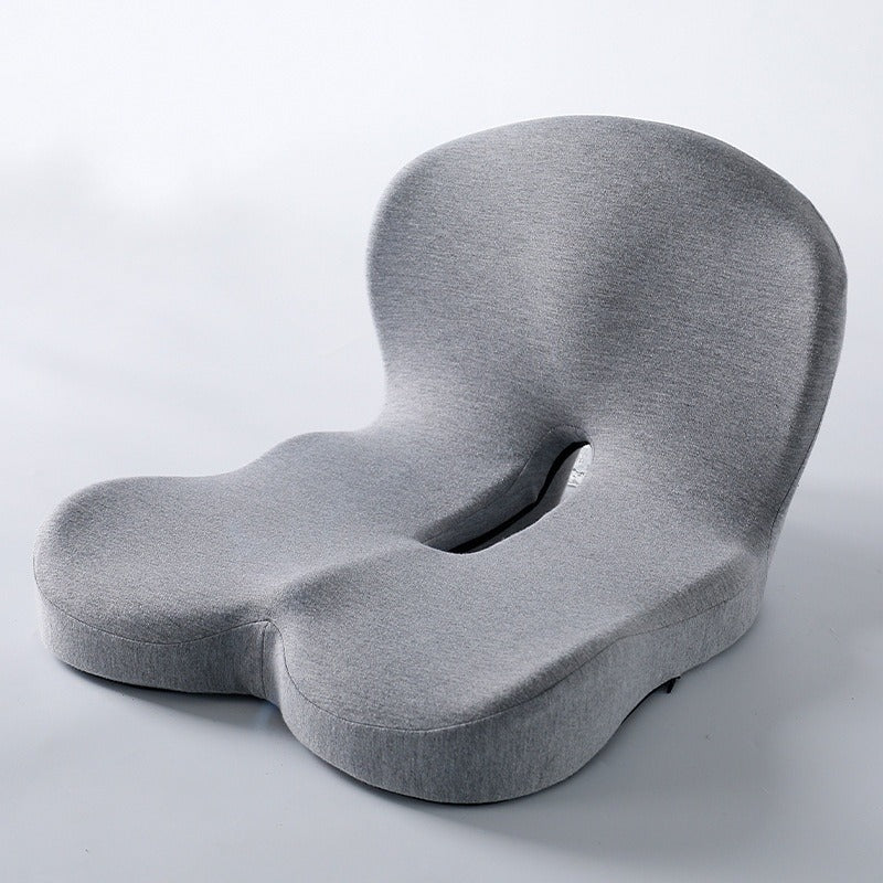 Memory Foam Backrest Cushion – Lumbar Support for Office Chair & Car Seat