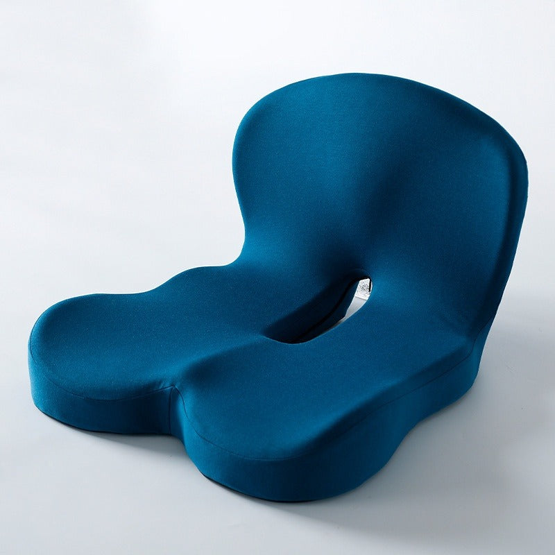 Memory Foam Backrest Cushion – Lumbar Support for Office Chair & Car Seat