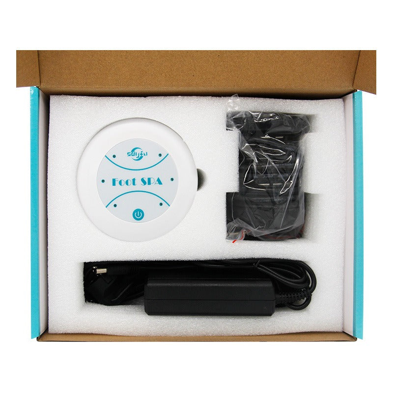 Portable Ion Foot Bath Massager – Relaxing Bubble Foot Soak for Home & Travel