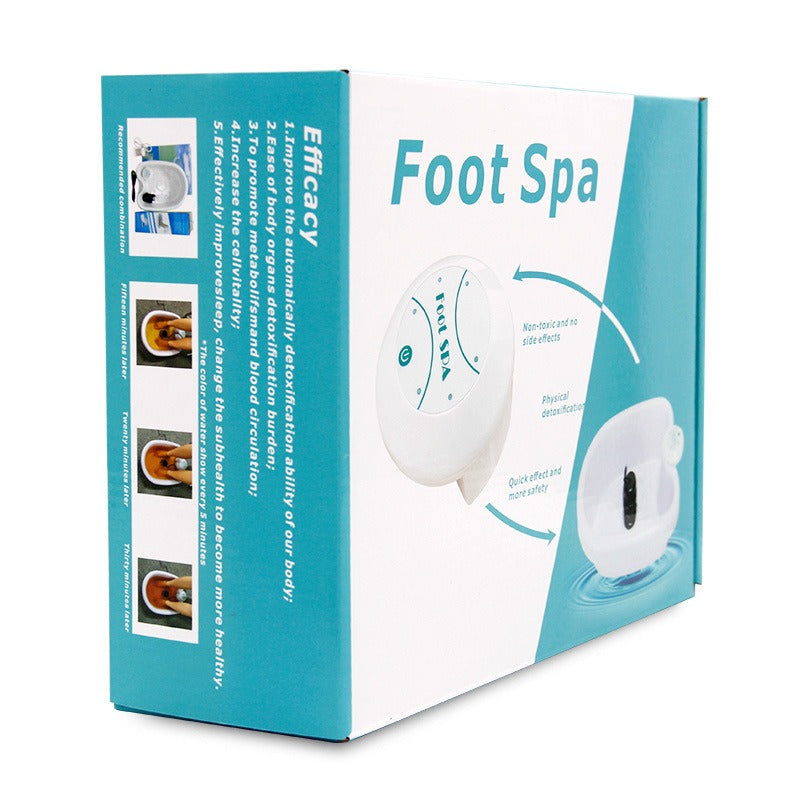 Portable Ion Foot Bath Massager – Relaxing Bubble Foot Soak for Home & Travel
