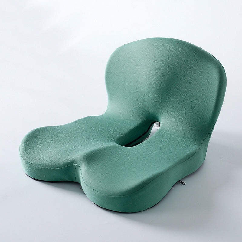 Memory Foam Backrest Cushion – Lumbar Support for Office Chair & Car Seat